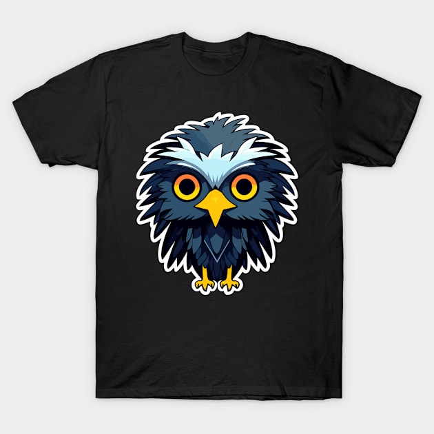 Eagle Bird Illustration T-Shirt by FluffigerSchuh